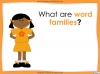 Word Families - Year 3 and 4 Teaching Resources (slide 3/17)